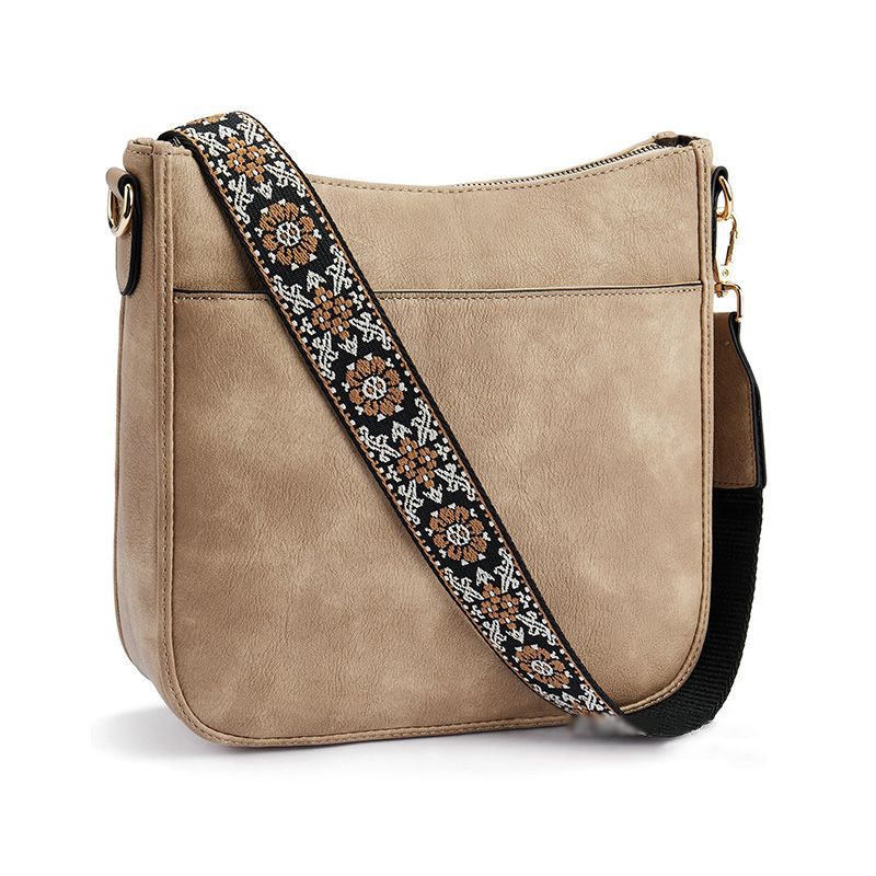 Dámská prémiová kožená crossbody kabelka