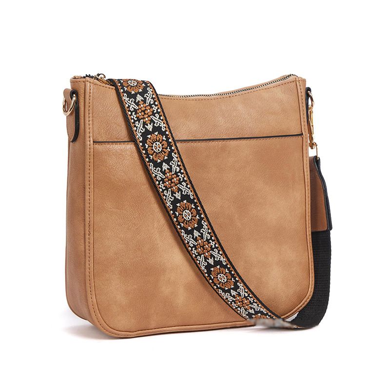Dámská prémiová kožená crossbody kabelka