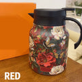 1000 ml Vacuum Insulated Teapot — Integrated Strainer and Double Wall
