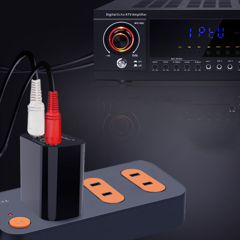 Bluetooth 5.0 Wireless Audio Adapter — Stable Plug-and-Play Receiver