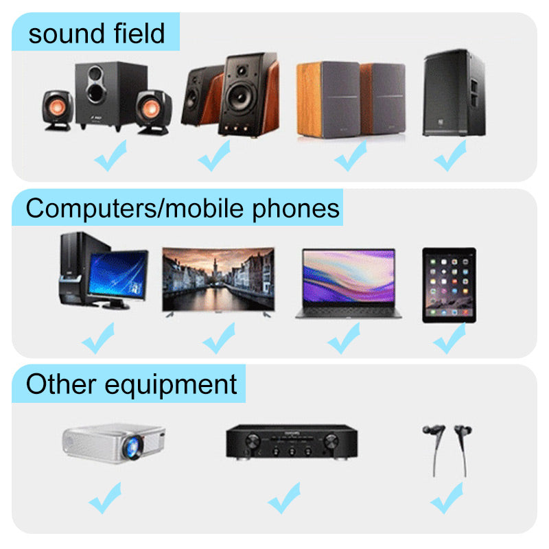 Bluetooth 5.0 Wireless Audio Adapter — Stable Plug-and-Play Receiver