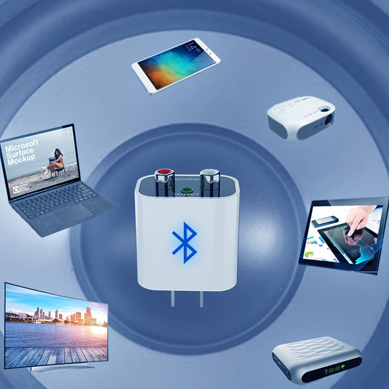Bluetooth 5.0 Wireless Audio Adapter — Stable Plug-and-Play Receiver