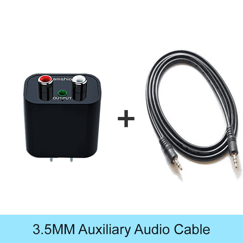 Bluetooth 5.0 Wireless Audio Adapter — Stable Plug-and-Play Receiver