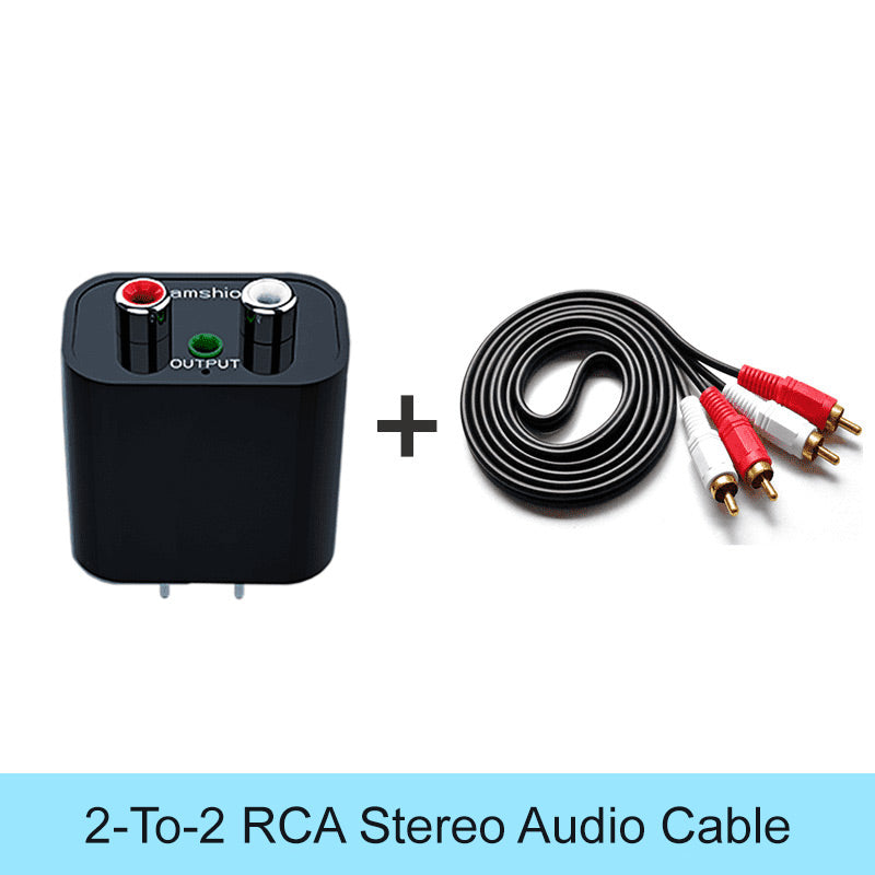 Bluetooth 5.0 Wireless Audio Adapter — Stable Plug-and-Play Receiver