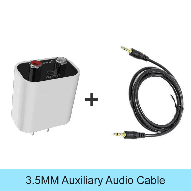 Bluetooth 5.0 Wireless Audio Adapter — Stable Plug-and-Play Receiver