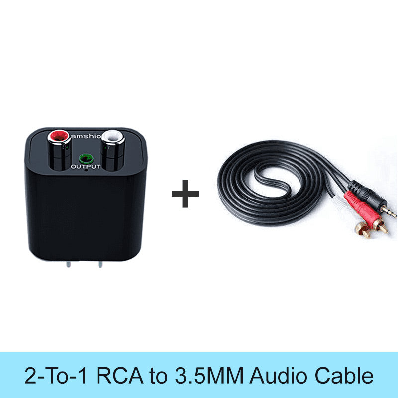 Bluetooth 5.0 Wireless Audio Adapter — Stable Plug-and-Play Receiver