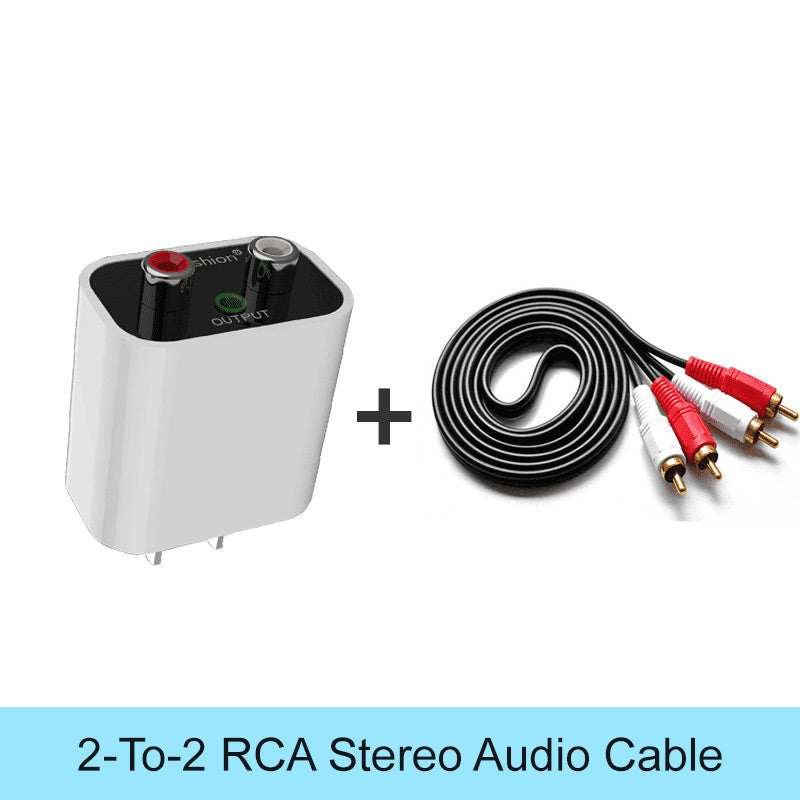 Bluetooth 5.0 Wireless Audio Adapter — Stable Plug-and-Play Receiver