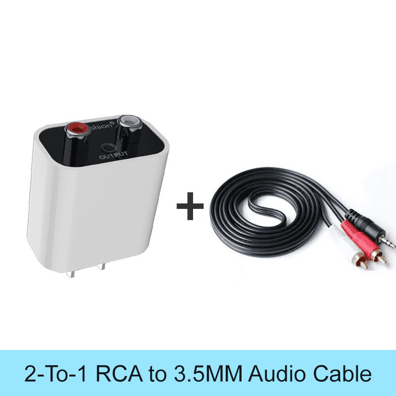 Bluetooth 5.0 Wireless Audio Adapter — Stable Plug-and-Play Receiver