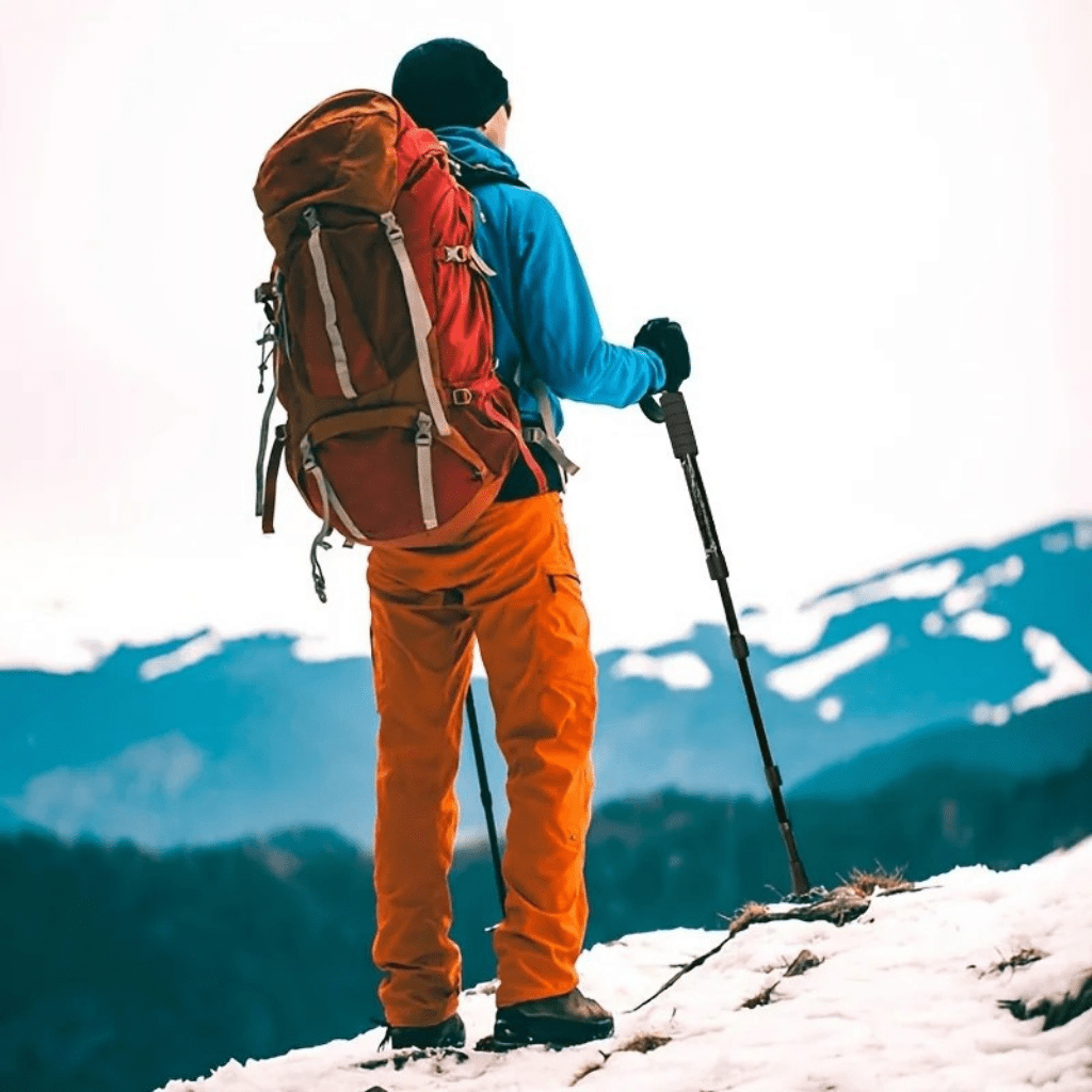 Stepalu bastoncini da trekking telescopici regolabili — Impugnatura ergonomica