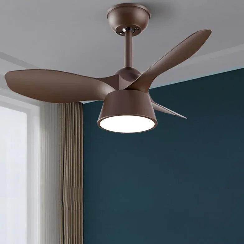 LED-loftventilatorlampe med ventilator til stuen | boxzora