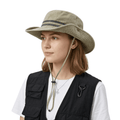 Sombrero plegable para el sol con protección UV: ala ancha y flexible, diseño transpirable