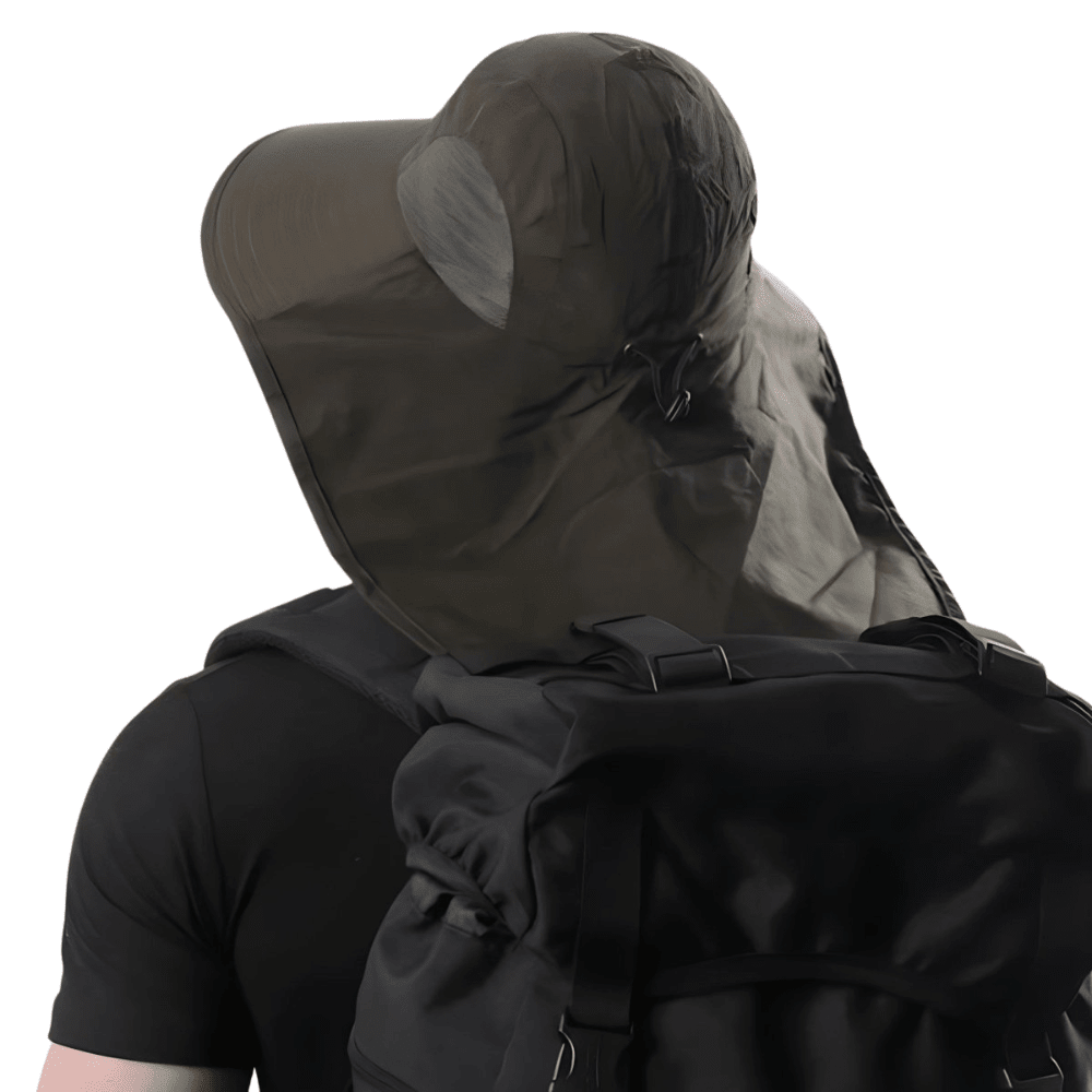 Solhatt med bred brem — lett og pustende design, 110 g