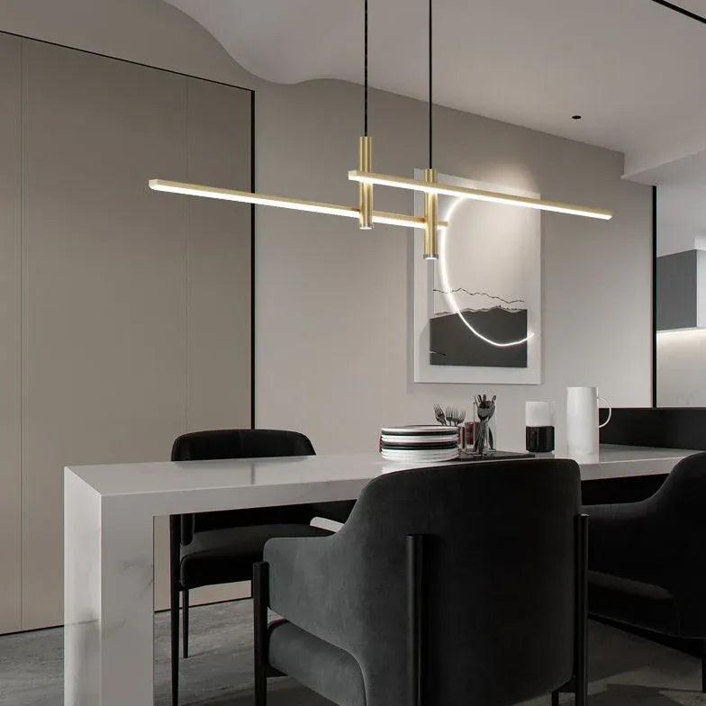 Lámpara colgante de lujo regulable para comedor | boxzora