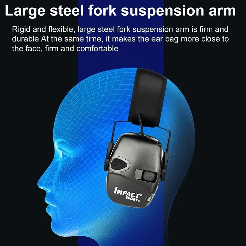 SoundShield Tactical Hearing Protection — 23dB Rating, Omnidirectional Microphones