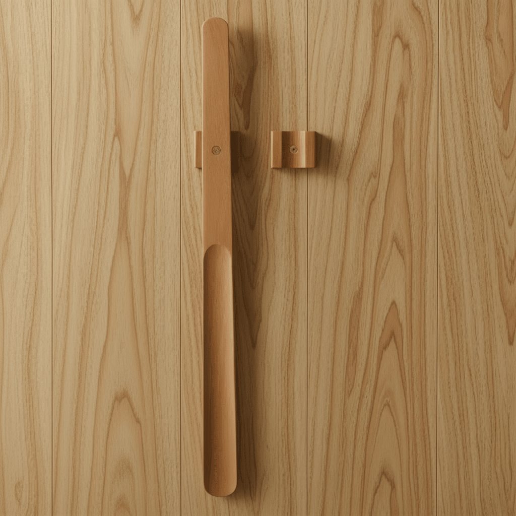 Calzascarpe Tallgrip a portata estesa — manico in legno, magnete integrato
