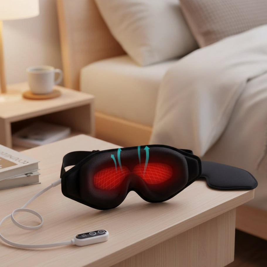 Maschera oculare a infrarossi 3D ThermaEye — vestibilità ergonomica e temperatura regolabile