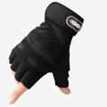 Geventileerde handschoenen met halve vingers — Openingen bij de vingertoppen, verstevigde handpalmgrip