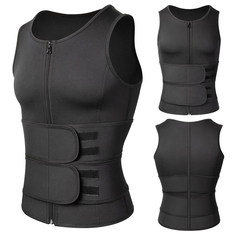 Gilet da allenamento a compressione leggero — Taglio sagomato traspirante, supporto stabilizzante per il core