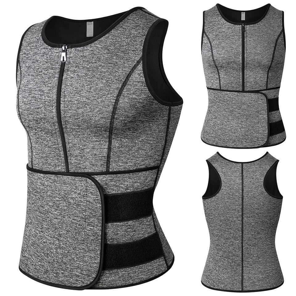 Lichtgewicht compressietrainingsvest — Ademend, contoured model met stabiliserende ondersteuning van de core