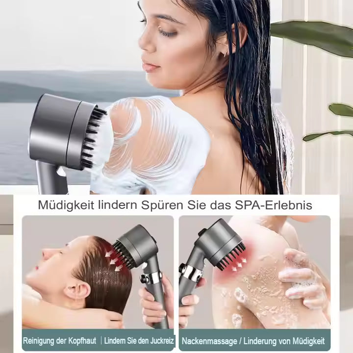 High-Pressure Shower Head — Powerful Water-Saving Spray Technology