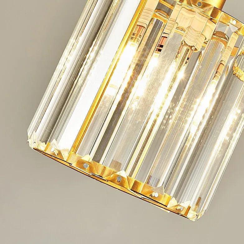 Hanglamp van kristalglas in Nordic Black Design | boxzora