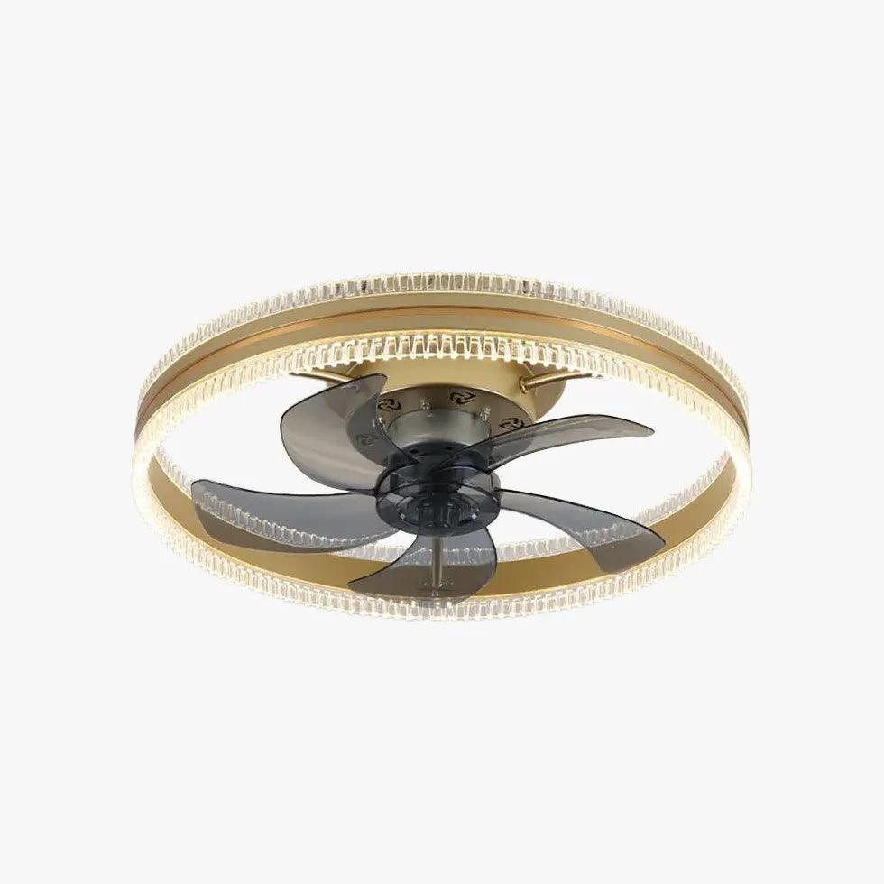 Luksuriøs støjsvag loftsventilatorlampe med variabel frekvens | boxzora