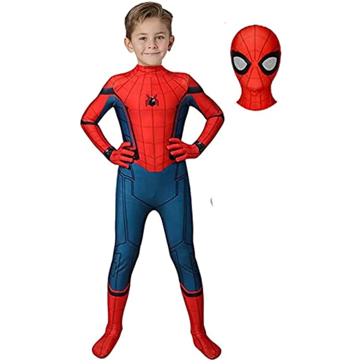 COSTUME ULTIMATE SPIDER-MAN — Tuta autentica elasticizzata ad alta elasticità a copertura integrale