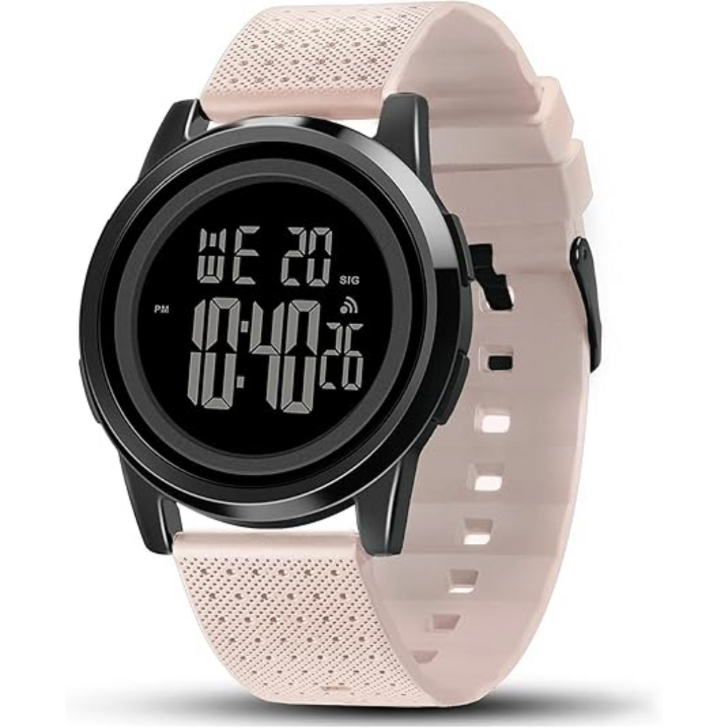 Reloj deportivo digital impermeable Charlie para hombre — diseño ultradelgado