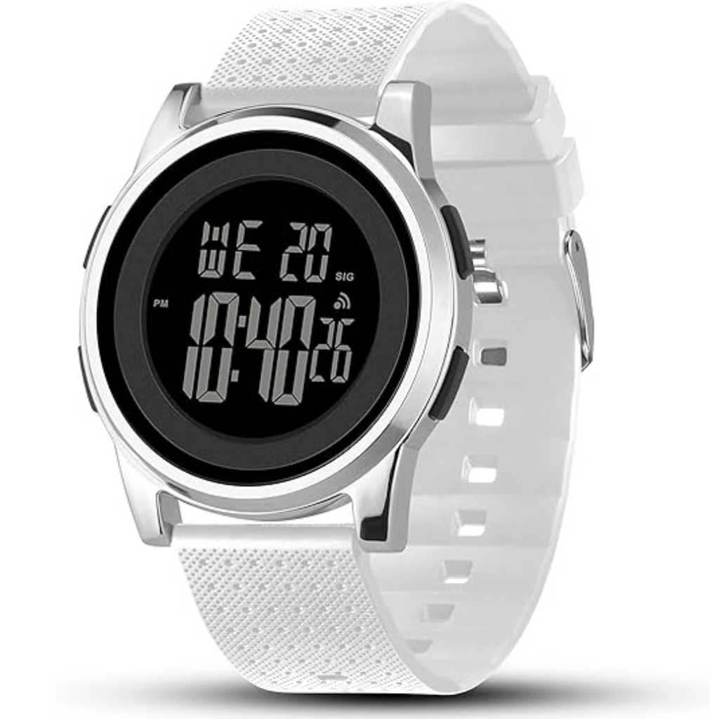 Reloj deportivo digital impermeable Charlie para hombre — diseño ultradelgado