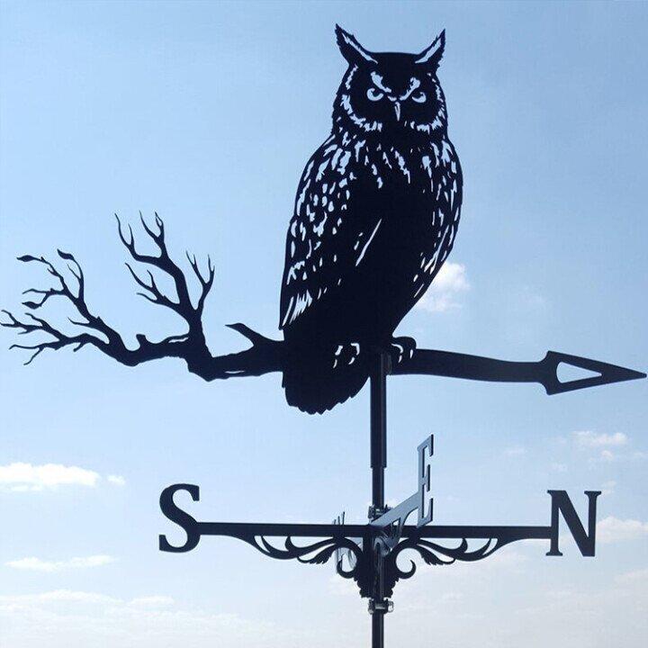 Retro Witch Weather Vane — Whimsical Unique Design