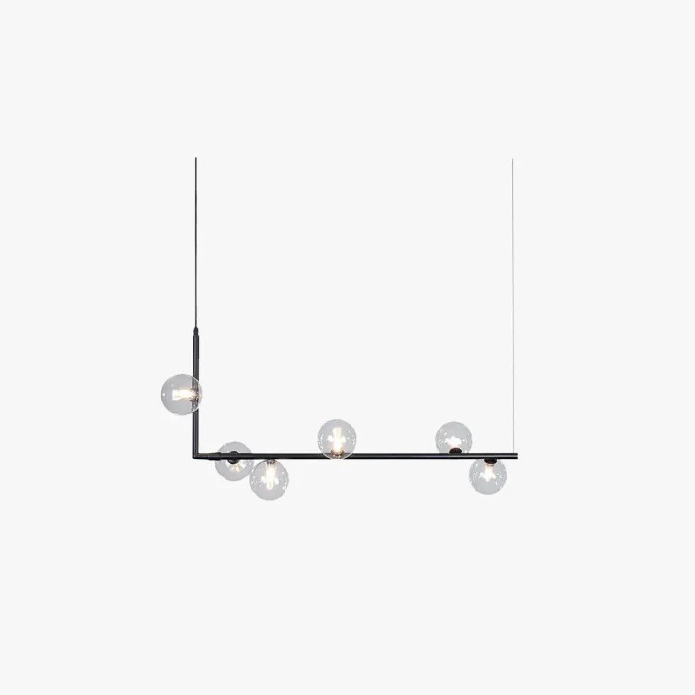 Modern Pendant Light Dining Room with Glass Globes | boxzora
