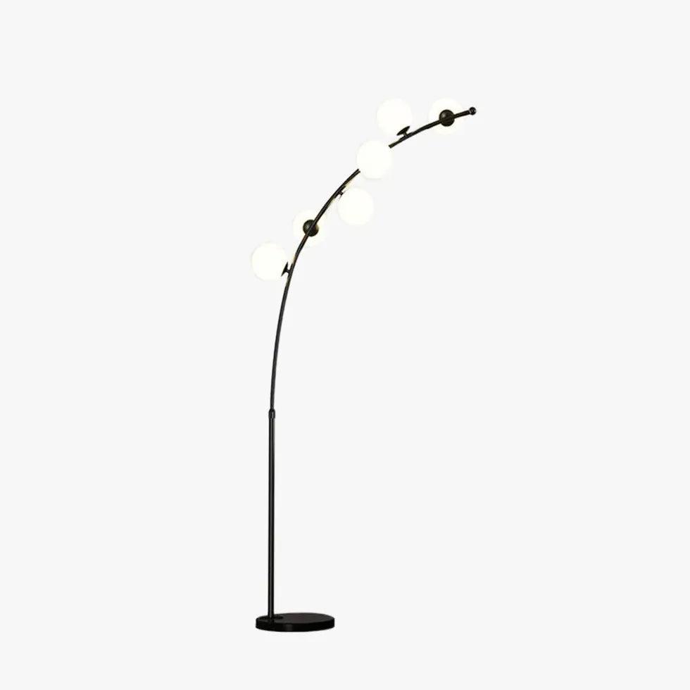 Goldene moderne LED-Stehlampe für das Wohnzimmer | boxzora