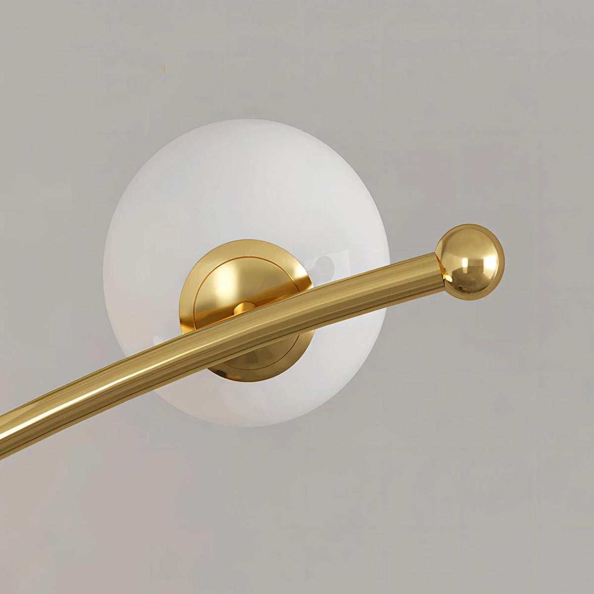 Goldene moderne LED-Stehlampe für das Wohnzimmer | boxzora