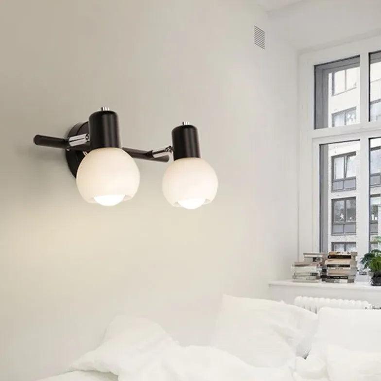 Minimalistyczna biała lampa LED do obrazów, bez wiercenia | boxzora