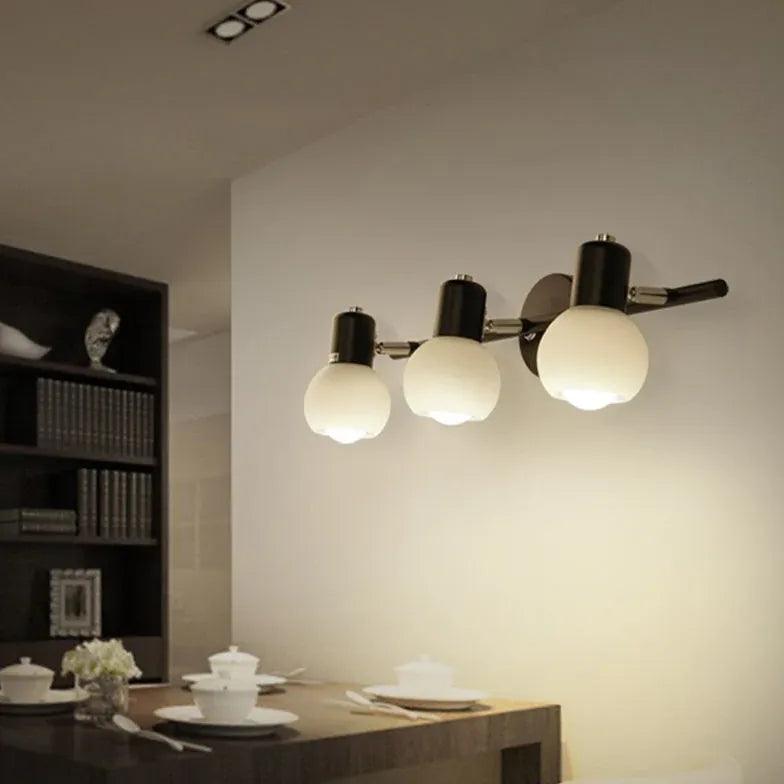 Minimalistyczna biała lampa LED do obrazów, bez wiercenia | boxzora