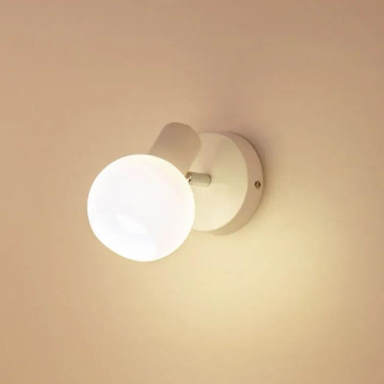 Minimalistyczna biała lampa LED do obrazów, bez wiercenia | boxzora