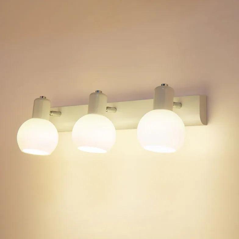 Minimalistyczna biała lampa LED do obrazów, bez wiercenia | boxzora