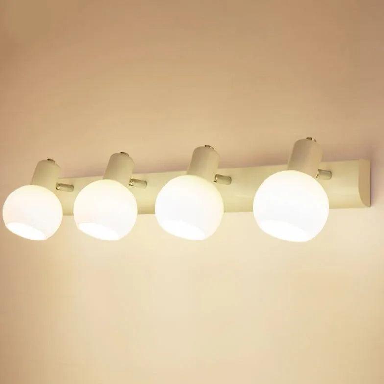 Minimalistyczna biała lampa LED do obrazów, bez wiercenia | boxzora