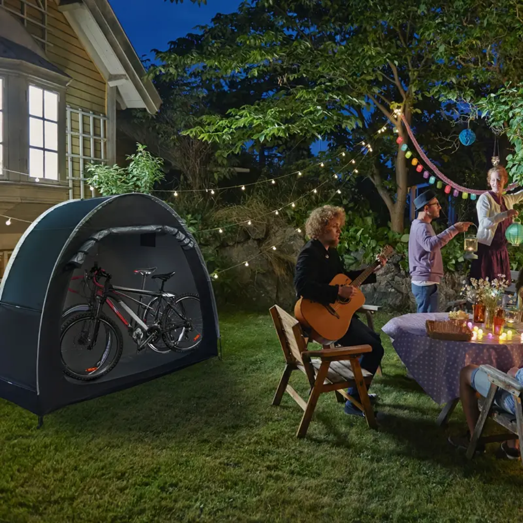 Two-Bicycle Waterproof Storage Canopy