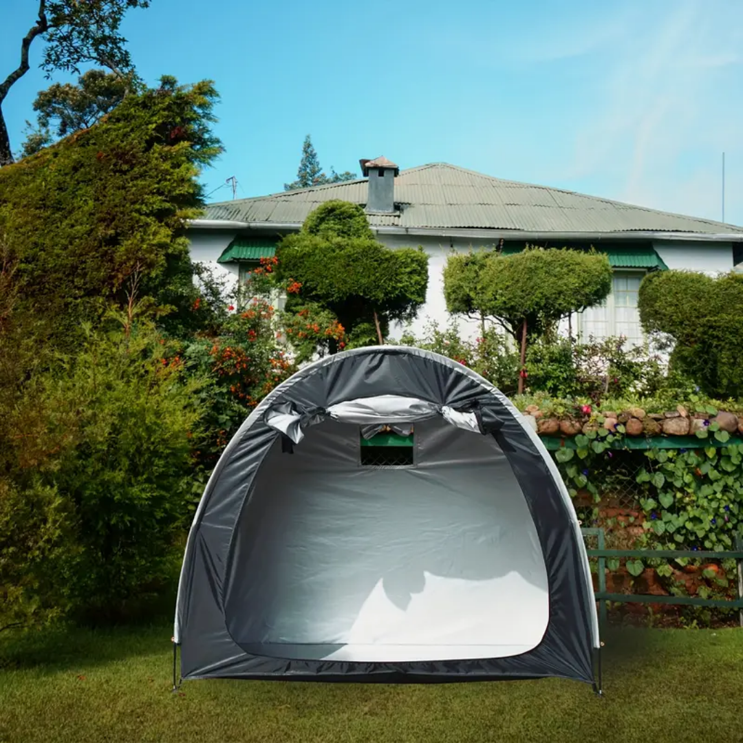 Two-Bicycle Waterproof Storage Canopy