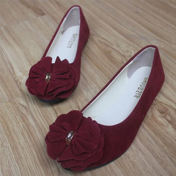 Nola Cozy Ballerinas — Εφαρμογή τύπου ξυπόλυτου, μινιμαλιστική βάση 4 mm, φυσική αίσθηση του εδάφους
