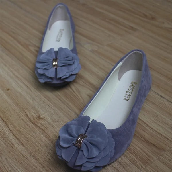 Nola Cozy Ballerinas — Εφαρμογή τύπου ξυπόλυτου, μινιμαλιστική βάση 4 mm, φυσική αίσθηση του εδάφους