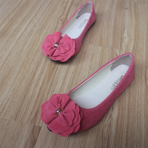 Nola Cozy Ballerinas — Εφαρμογή τύπου ξυπόλυτου, μινιμαλιστική βάση 4 mm, φυσική αίσθηση του εδάφους