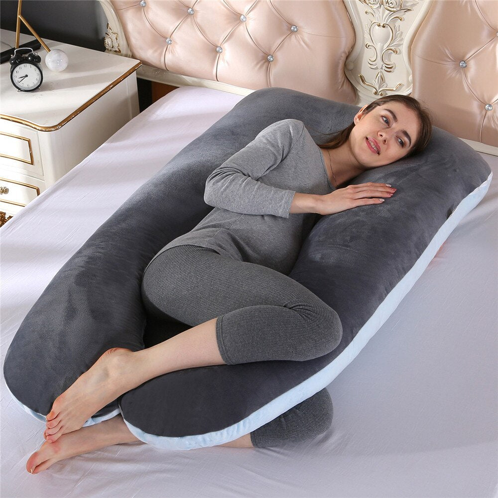 Contour Full Body Pillow — Ergonomic Spinal & Pressure Relief