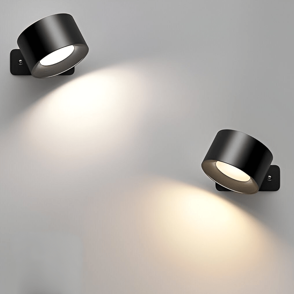 Luz de pared recargable y ajustable de 360° — con batería, inalámbrica, instalación sin herramientas