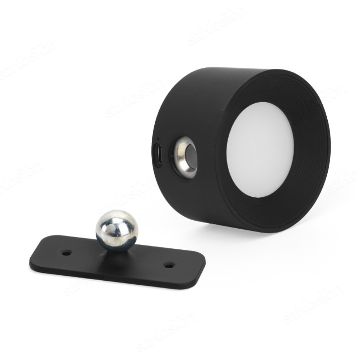 Luz de pared recargable y ajustable de 360° — con batería, inalámbrica, instalación sin herramientas