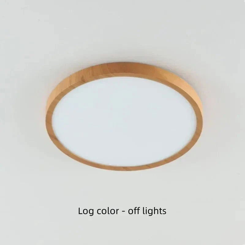 LED-taklampa — ultratunn trädesign, dimbar och dammtät