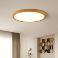 LED-taklampa — ultratunn trädesign, dimbar och dammtät