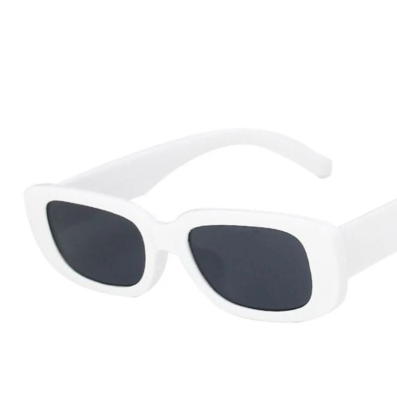 Ochelari de soare clasici, dreptunghiulari, Vinta Shade — lentile anti-reflexie UV400, protecție împotriva razelor UV