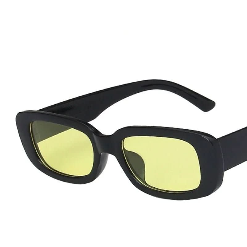 Ochelari de soare clasici, dreptunghiulari, Vinta Shade — lentile anti-reflexie UV400, protecție împotriva razelor UV